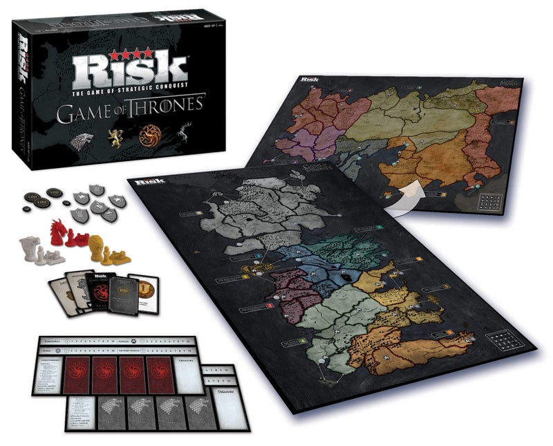 USAopoly لعبة استراتيجية لوح ريسك ذات طابع لعبة العروش | لعشاق لعبة العروش | منتجات رسمية | مستندة إلى العرض التلفزيوني على HBO، لون أصلي - Image 2