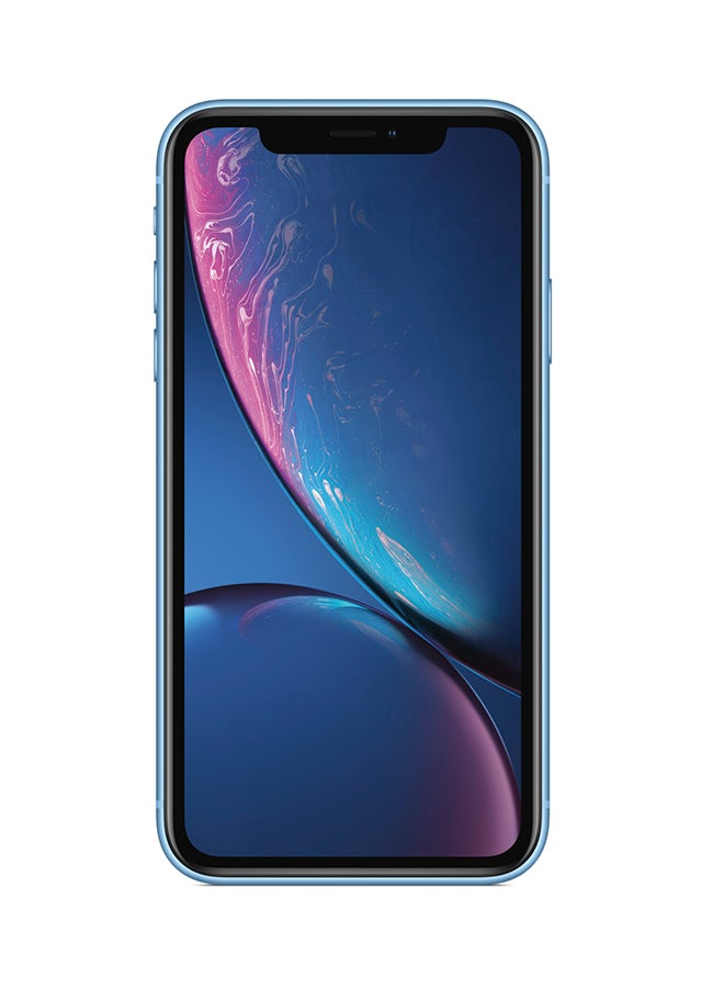 ابل  آيفون XR مع فيس تايم باللون الأزرق سعة 128 جيجابايت وشبكة 4G LTE - النسخة الدولية - Image 2