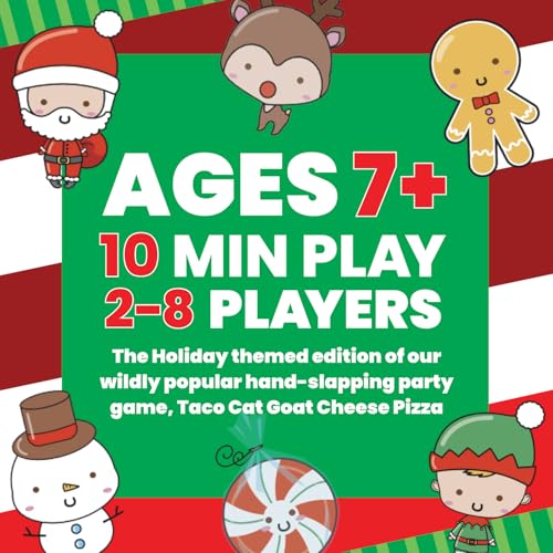 Dolphin Hat Games Santa Cookie Elf Candy Snowman Christmas Edition Holiday Card Game by Taco Cat Goat Cheese Pizza | Great for Stockings and White Elephant Gift | Fun for Kids, Teens, Adults, and Families | 2-8 Players - Image 4
