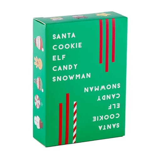 Dolphin Hat Games Santa Cookie Elf Candy Snowman Christmas Edition Holiday Card Game by Taco Cat Goat Cheese Pizza | Great for Stockings and White Elephant Gift | Fun for Kids, Teens, Adults, and Families | 2-8 Players - Image 1