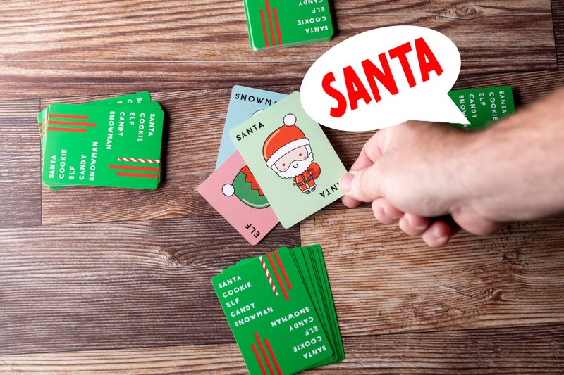 Dolphin Hat Games Santa Cookie Elf Candy Snowman Christmas Edition Holiday Card Game by Taco Cat Goat Cheese Pizza | Great for Stockings and White Elephant Gift | Fun for Kids, Teens, Adults, and Families | 2-8 Players - Image 2