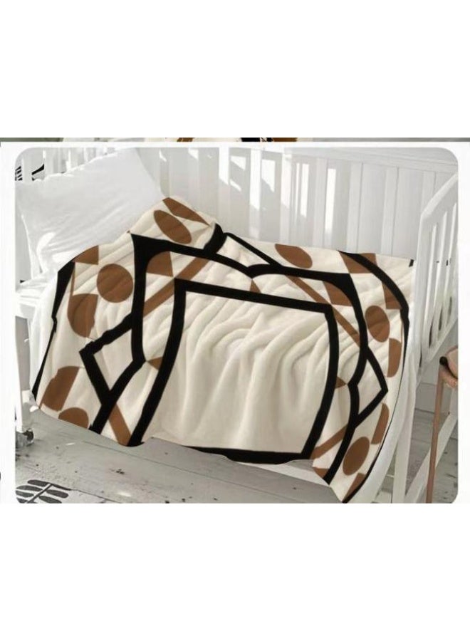 general Traditional flannel thin blanket (warm and comfortable, suitable for sleep, gaming, dust removal and sandproof) 150cm*200cm - 5 - Image 3