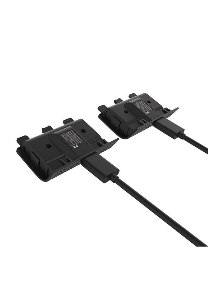 2-Piece Xbox Series X Handle Rechargeable Battery Pack - Image 2