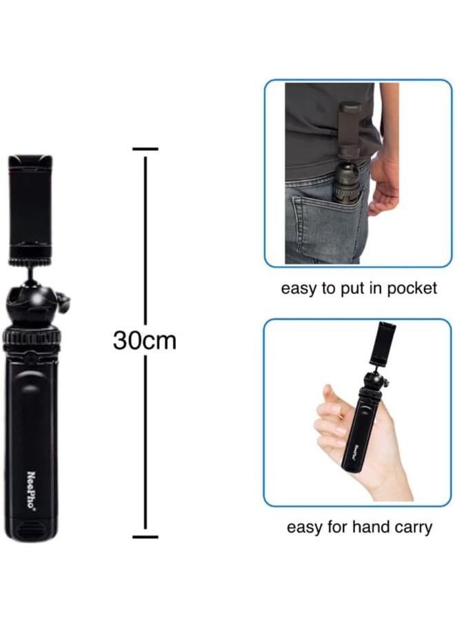 حامل ثلاثي قابل للتعديل لكاميرا دسلر والهاتف - Image 3