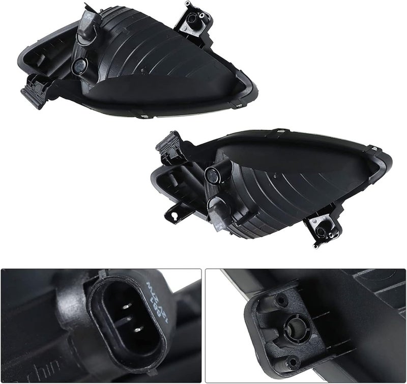 ANTUKO 2Pcs Fog Light Assembly with Bulbs Switch Wiring Kit for 2011-2013 Elantra - Image 5