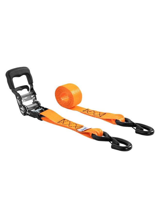 دي بي تي، مجموعة شدادات تربيط العفش، حبل تثبيت العفش، برتقالي، مقاس250سم+50سم+44سم - Image 2