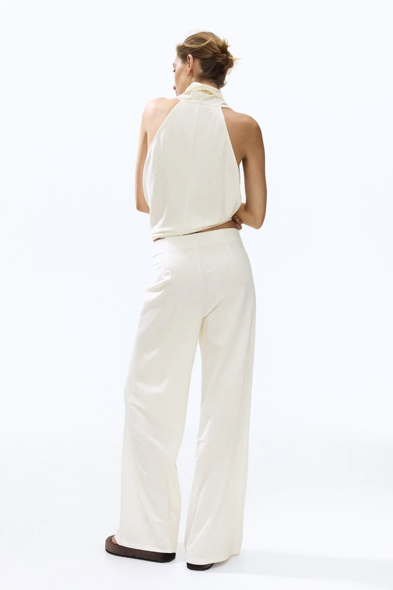H&M Wide pull-on trousers