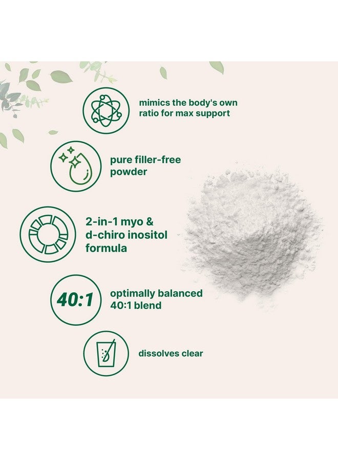 Micro Ingredients Myo-Inositol & D-Chiro Inositol Powder 1lb | Inositol Supplement for Women | 40:1 Ideal Ratio | Hormonal Balance & Ovarian Support | Non-GMO | Vegan | Filler-Free | 221 Servings - Image 3