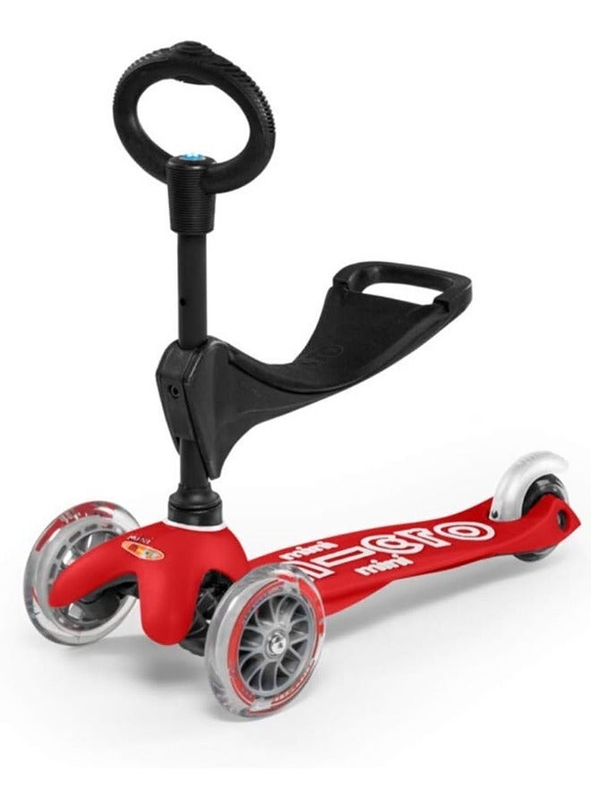 Micro MMD015 Mini Scooter - Red | Scooters | Scooter for Boys | Scooter for Kids | Kids Scooter | Outdoor Scooter| Ride on Scooter | Scooter for Girls - Image 1