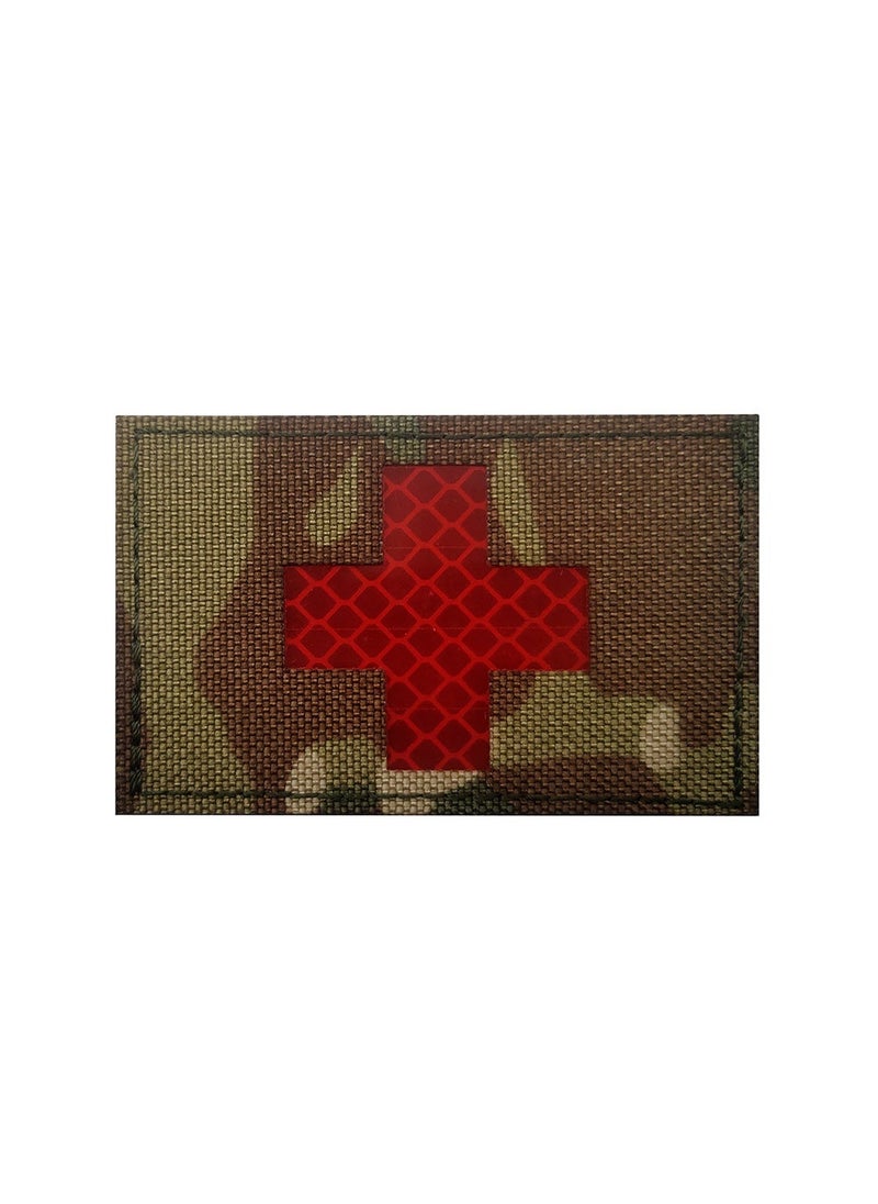 Hiker Reflective Medical Patch for Nighttime M00209-5 Swiss CP Red 