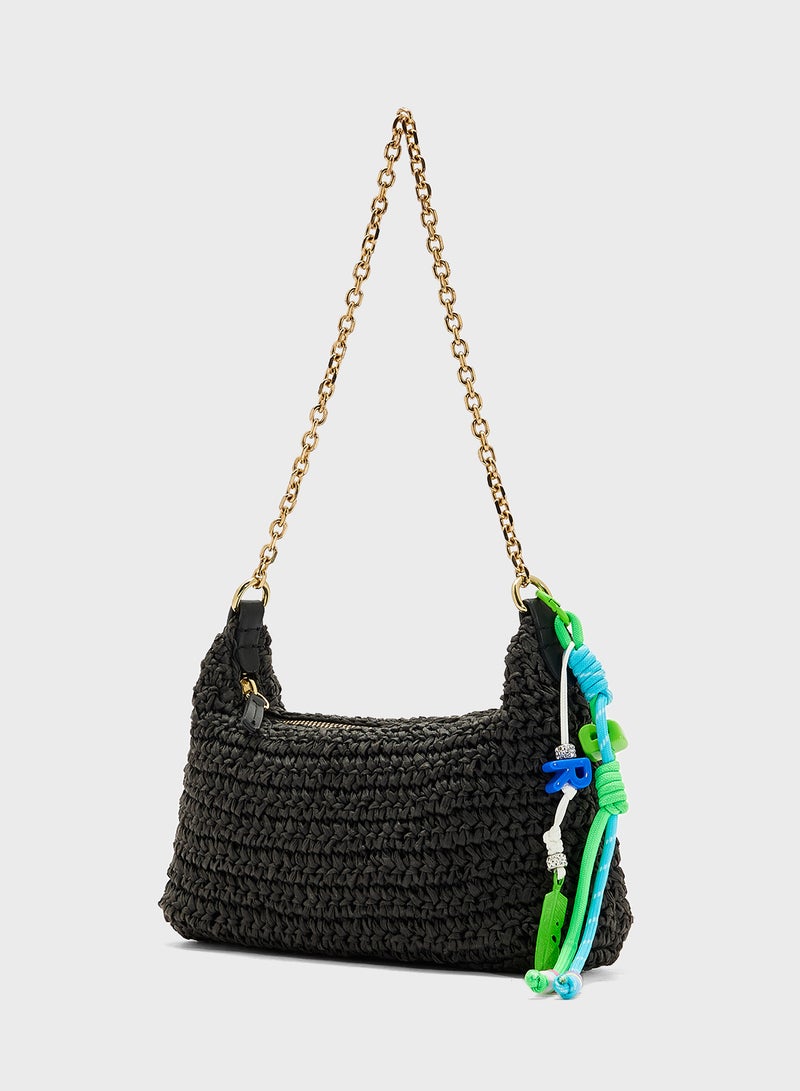 Ginger Neon Pop Doodle Bag Charm  - Image 2