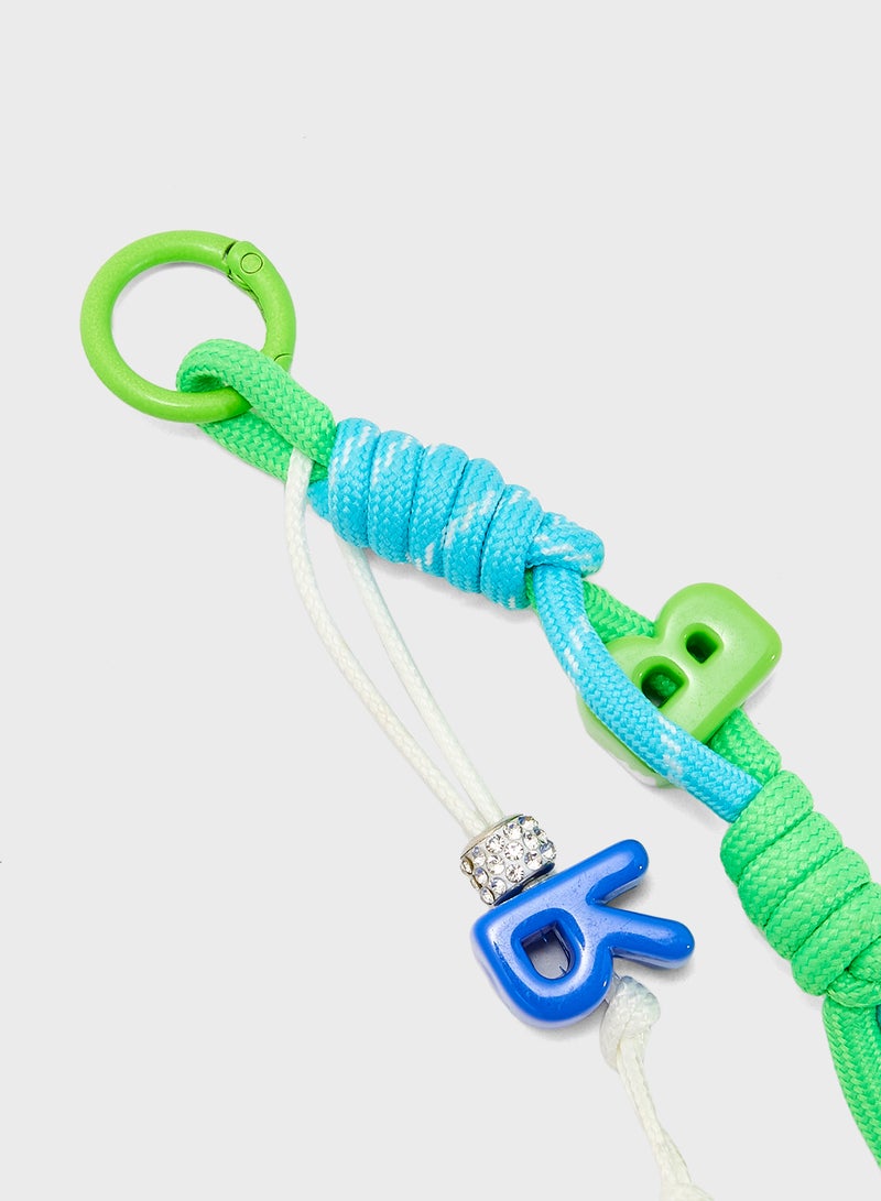 Ginger Neon Pop Doodle Bag Charm  - Image 4
