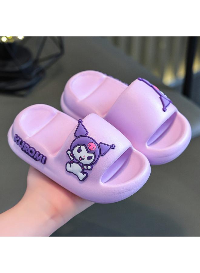 SHAKA Sanrio Kulomi Children'S Slippers Summer Girls Cute Indoor Home Non-Slip Slides Sandals For Boys And Girls - Image 1