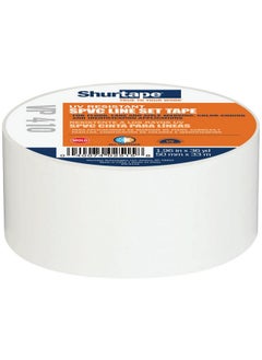 Shurtape Vp 410 Colored Line Set And Marking Tape For Floor/Lane Marking Or Colorcoding Meets Osha Colorcoding White 50Mm X 33 Meters 1 Roll (104873)  - Image 1