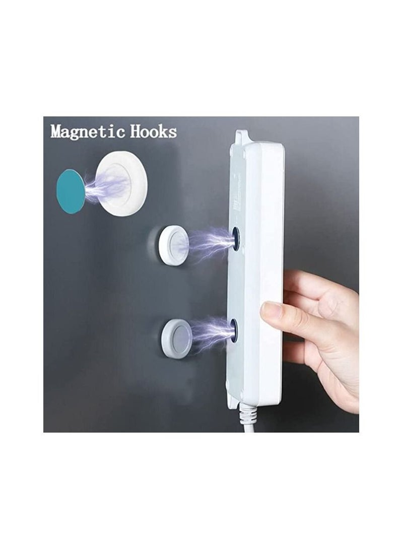 Strong Magnetic Hooks Storage Wall Mount Magnet Holder Hook for  Fridge Sticker Remote Control Storage Holder Home Organizer - Image 5