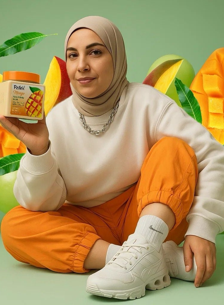 بارلاك كريم مقشر للوجه والجسم بالمانجو - 350 جرام - Image 2