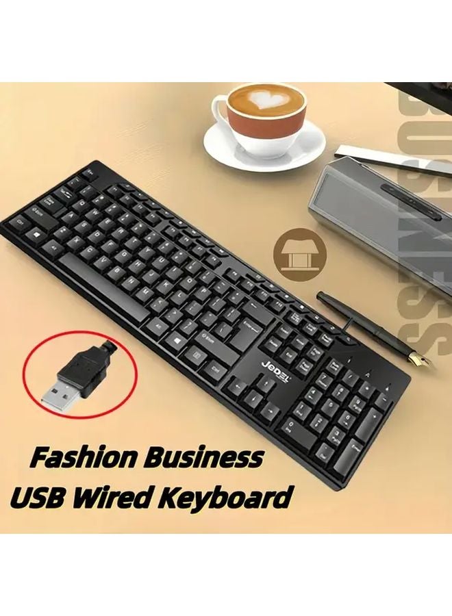 K519 Wired Keyboard With Touchpad Low Profile Mechanical Backlit Mini For Office - Image 2