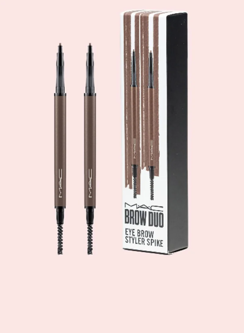 MAC Cosmetics Brow Duo Kit - Spiked Eye Brow Styler x2 Saving 25%