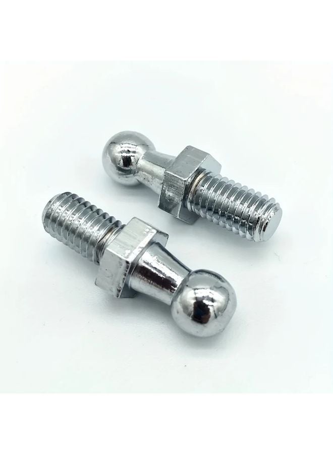2pcs M6 Ball Head Screw Bolt Pin Joint Valve Cover Gas Pillar End Connector - Image 5