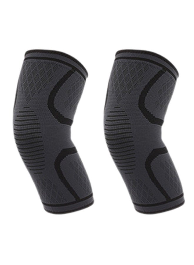 2 PCS Knee Brace for Women Man, Knee Compression Sleeve for Knee Pain, Knee Braces for Arthritis Pain and Support - Image 1