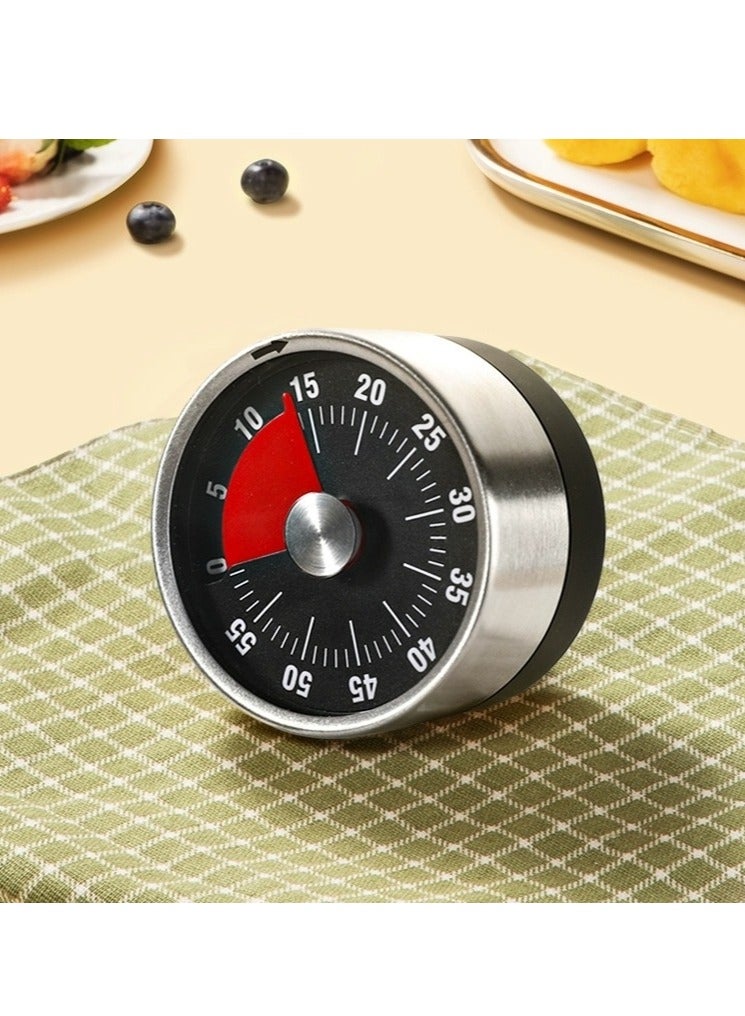KUYING Stainless Steel Timer Kitchen Visualization With Magnetic Suction Time Management Reminder Countdown Cooking Baking Alarm Clock  - Image 2