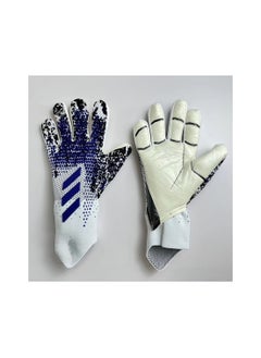 RATSAW Football Gloves Keep Goal Gloves Goalie Gloves Offers Excellent Protection With Abrasion Resistant Non Slip And Wrist Protection Size 8  - Image 1