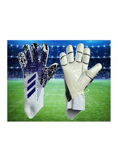 RATSAW Football Gloves Keep Goal Gloves Goalie Gloves Offers Excellent Protection With Abrasion Resistant Non Slip And Wrist Protection Size 8  - Image 2