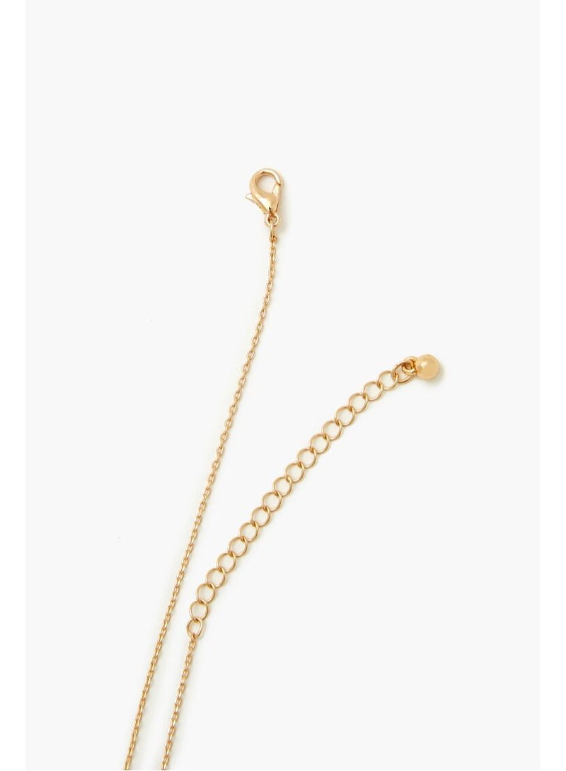 FOREVER 21 Rhinestone Zodiac Charm Necklace  - Image 2