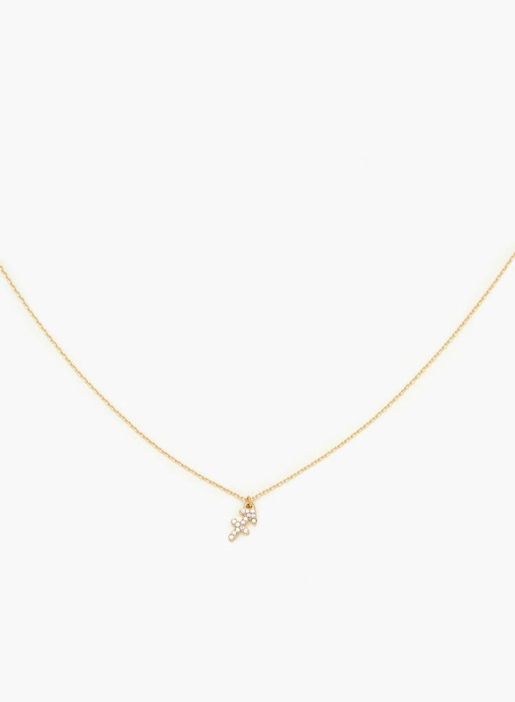 FOREVER 21 Rhinestone Zodiac Charm Necklace  - Image 4