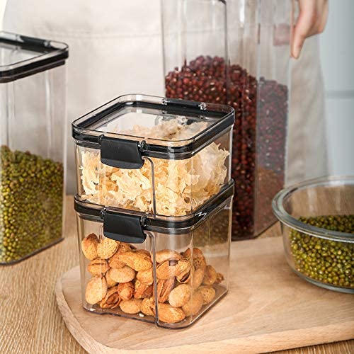 Cloud Search Air Tight Containers For Kitchen Storage Set For Kitchen Storage Set Pantry Organization And Kitchen Storage Dishwasher Safe Kichen Matieral 5 1100 Square 110000 Milliliters - Image 3