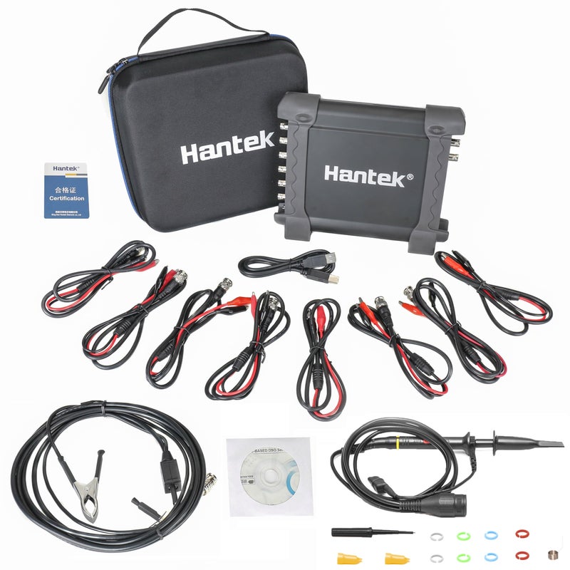 Hantek 1008C PC USB 8CH Automotive Diagnostic Digital OscilloscopeDAQProgrammable Generator - Image 3