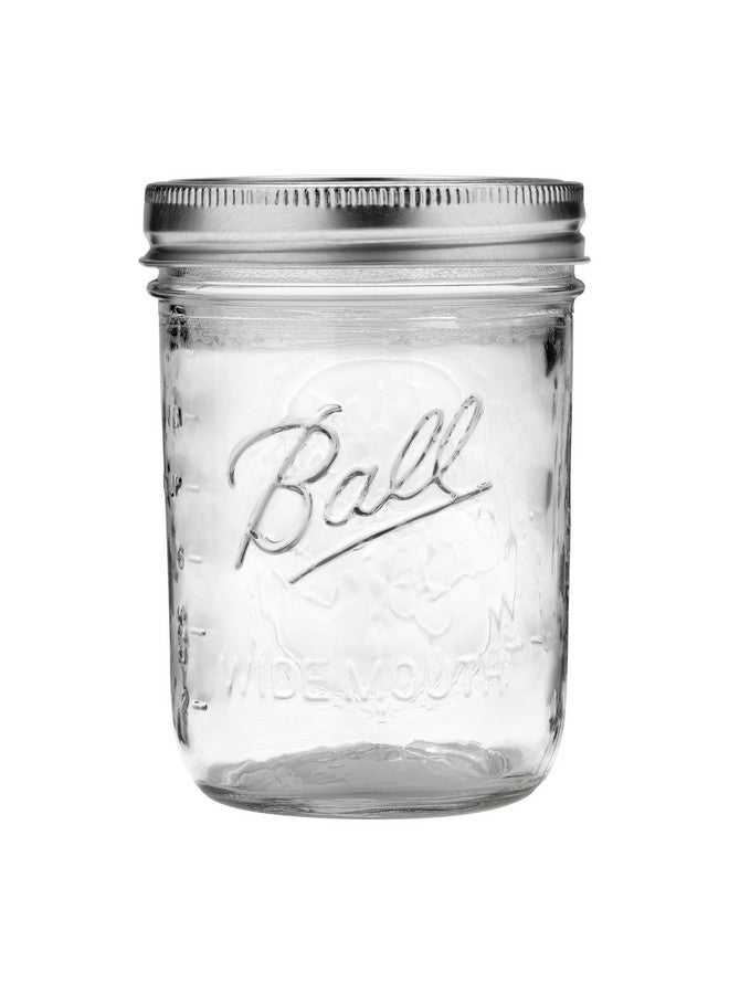 Ball Ball 8 Glass Clear Jars | 16 oz. | Jars with Lids & Bands | Pint  - Image 3