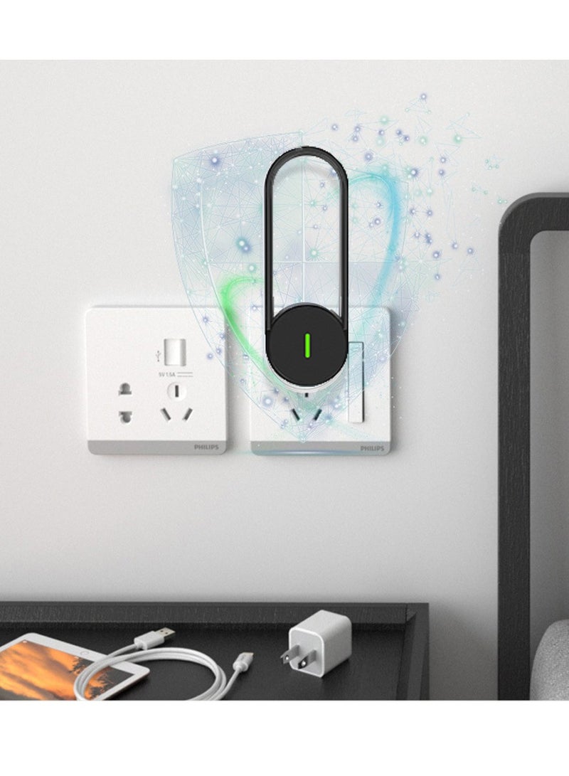 SYOSI Personal Portable Negative Ion Mini Air Purifier, Small USB Plug Air Cleaner for Car, Bedroom, Home, Office - Image 1