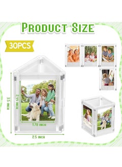 Magnetic Picture Frame Photo Creative Absorbable Magnetic Mini3 Storage Refrigerator Magnet Small Picture Holder Table Photo Frame Set Clear Photo Display Compatible with Fujifilm Instax Film 4PCS - pzsku/Z719B865701542BCF2253Z/45/_/1713357883/bcc84864-28d7-4cd0-9bf9-3af0902e5a06