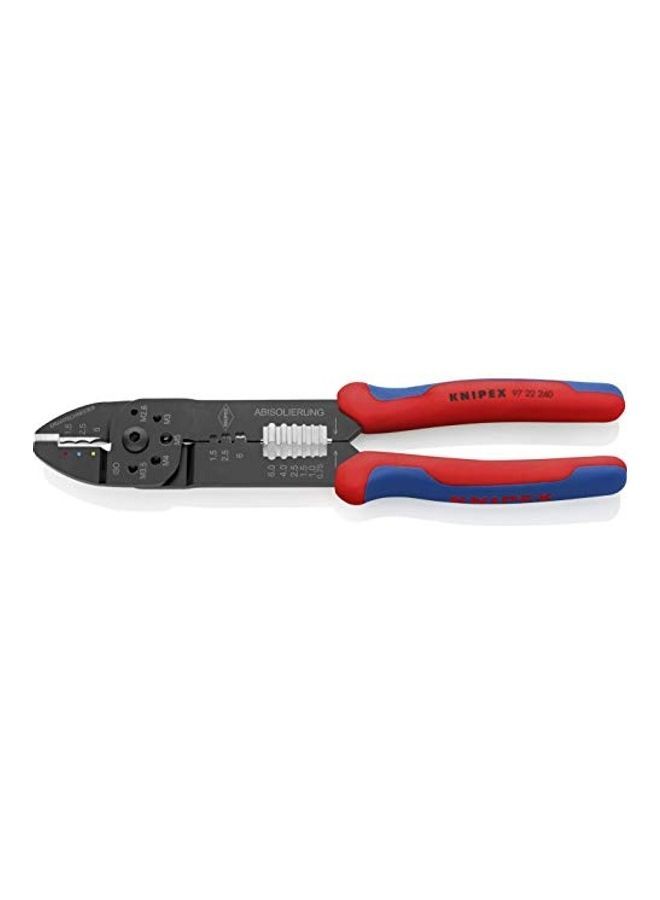 NIBEMINENT Crimping Pliers With Multi Component Grips Red 254mm - Image 1