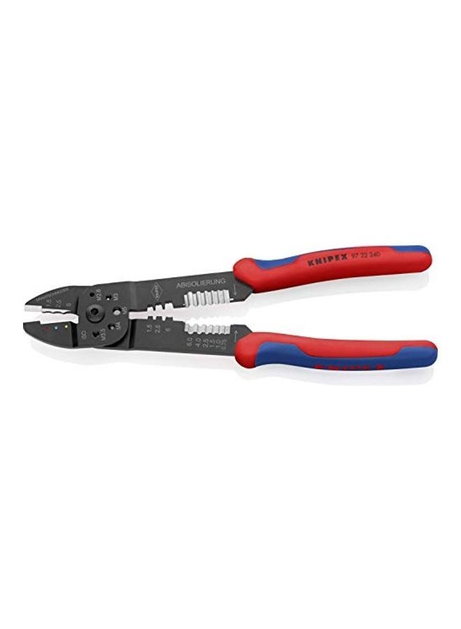 NIBEMINENT Crimping Pliers With Multi Component Grips Red 254mm - Image 2