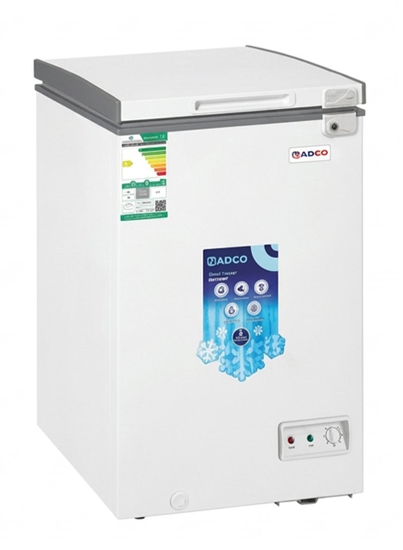 Nadco 3.5 cu ft (98 L) Freezer - Childproof Lock - White - NC155FW 370 kW NC155FW white - Image 2