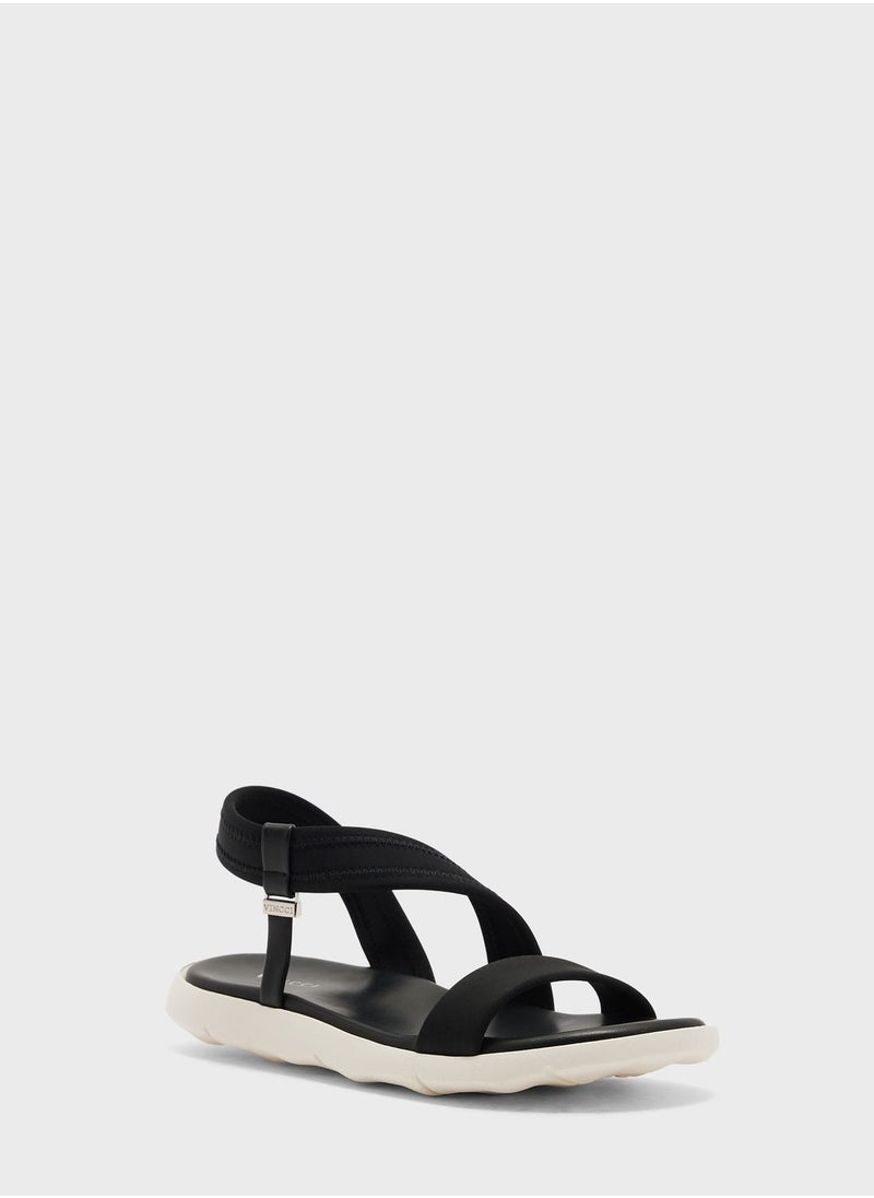Multi Strap Flat Sandals