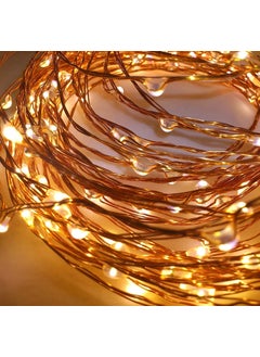Desidiya Desidiya 3AA Battery Operated Copper String Decorative Fairy Lights Diwali Christmas Festival LED Fairy Lights Warm White5 Meters 50 LEDs Pack of 6 