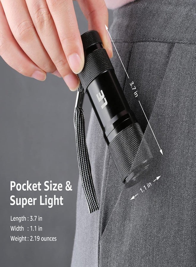 Lighting EVER LE Small UV Blacklight Flashlight, Portable Black Light 395nm, Ultraviolet Light Detector for Invisible Ink Pens, Dog Cat Pet Urine Stain, AAA Batteries Included - Image 5