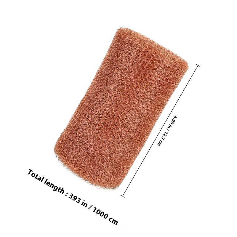 5 بوصة × 19 68 قدم لفة شبكة نحاسية نقية قمع تقطير شاشة للاستخدام في المختبر - Image 3