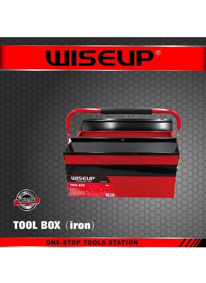 WISEUP Tool Box color red  hand tools 53 cm  - Image 2