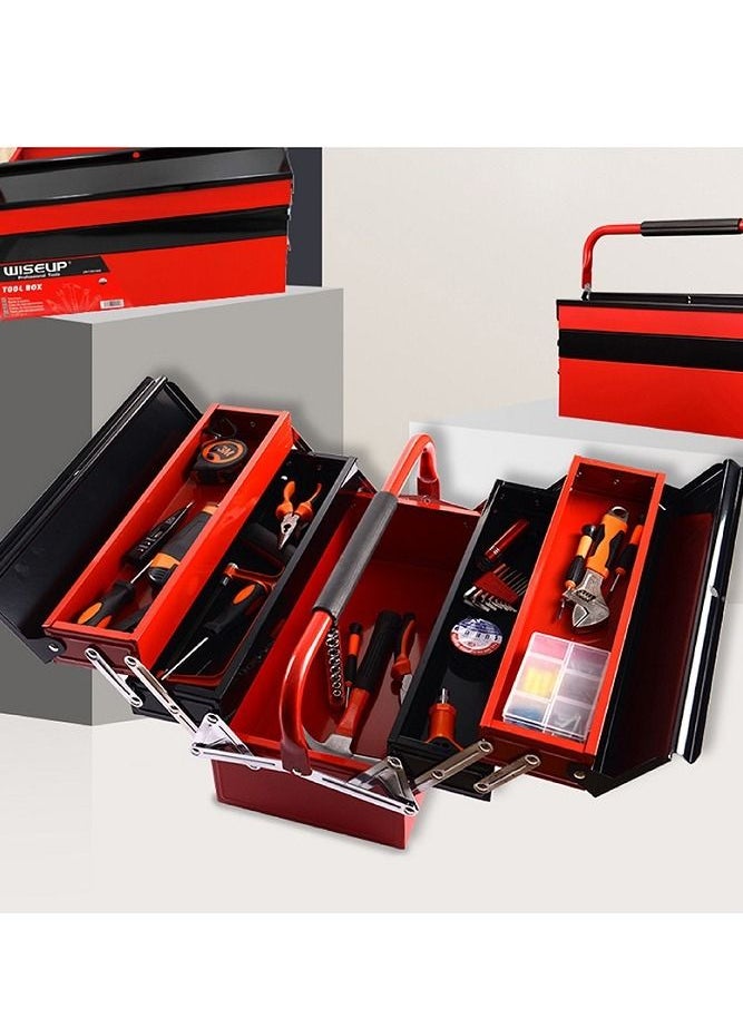 WISEUP Tool Box color red  hand tools 53 cm  - Image 5