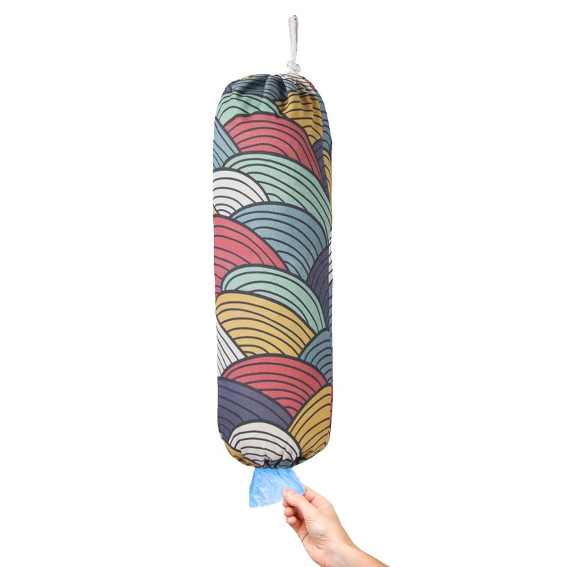 Togetrue Plastic Bag Holder  Wall Mount Plastic Bag Organizer Dispenser  Heavy Duty Grocery Bag Storage Holder For Home Kitchen Camper  20X8 - Image 1