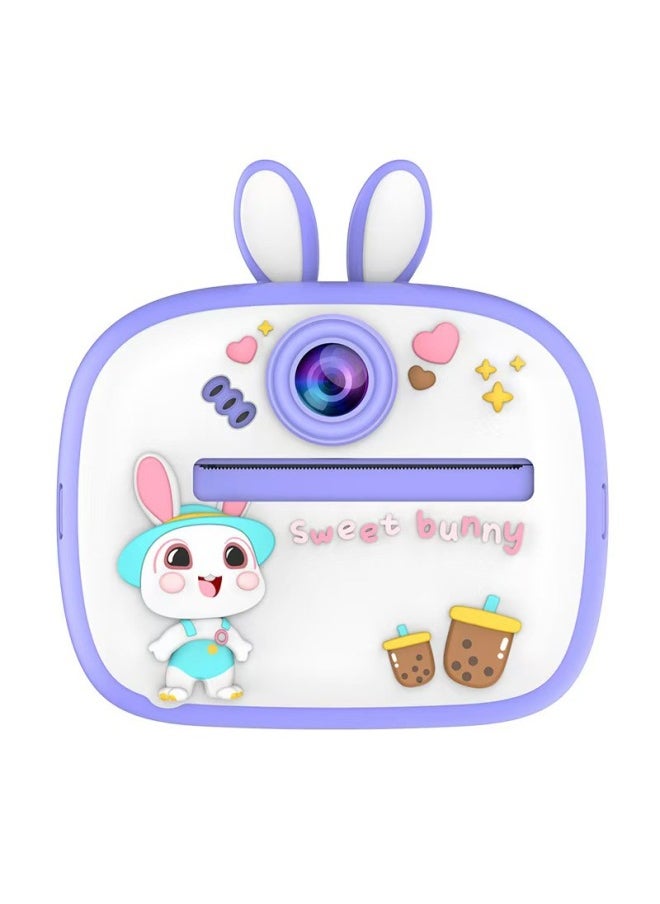 Generic AM300 Children's Clover Print Camera HD Front And Rear Dual Camera Video Recorder Wholesale-Color:16g Card  - Image 5