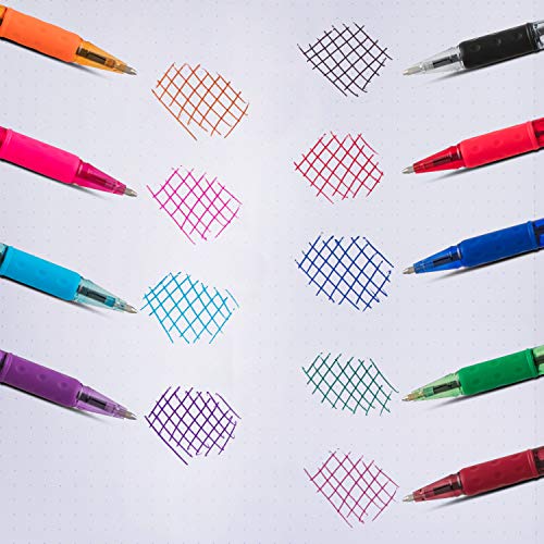 Pentel قلم حبر جاف بنتل R.S.V.P. بألوان متنوعة، متوسط، عبوة من 5 (BK91CRBP5M) - Image 3