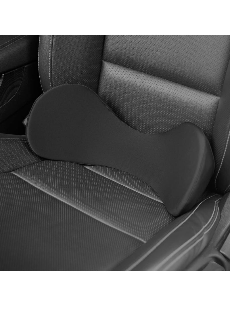 Excefore Car Seat Cushion, Memory Foam Lumbar Support Pillow,Tailbone Support Cushions, Fill The Space Between The Seat and The Back Pad, Road Trip Essentials for Drivers,Car seat,Office,Chair - Image 1