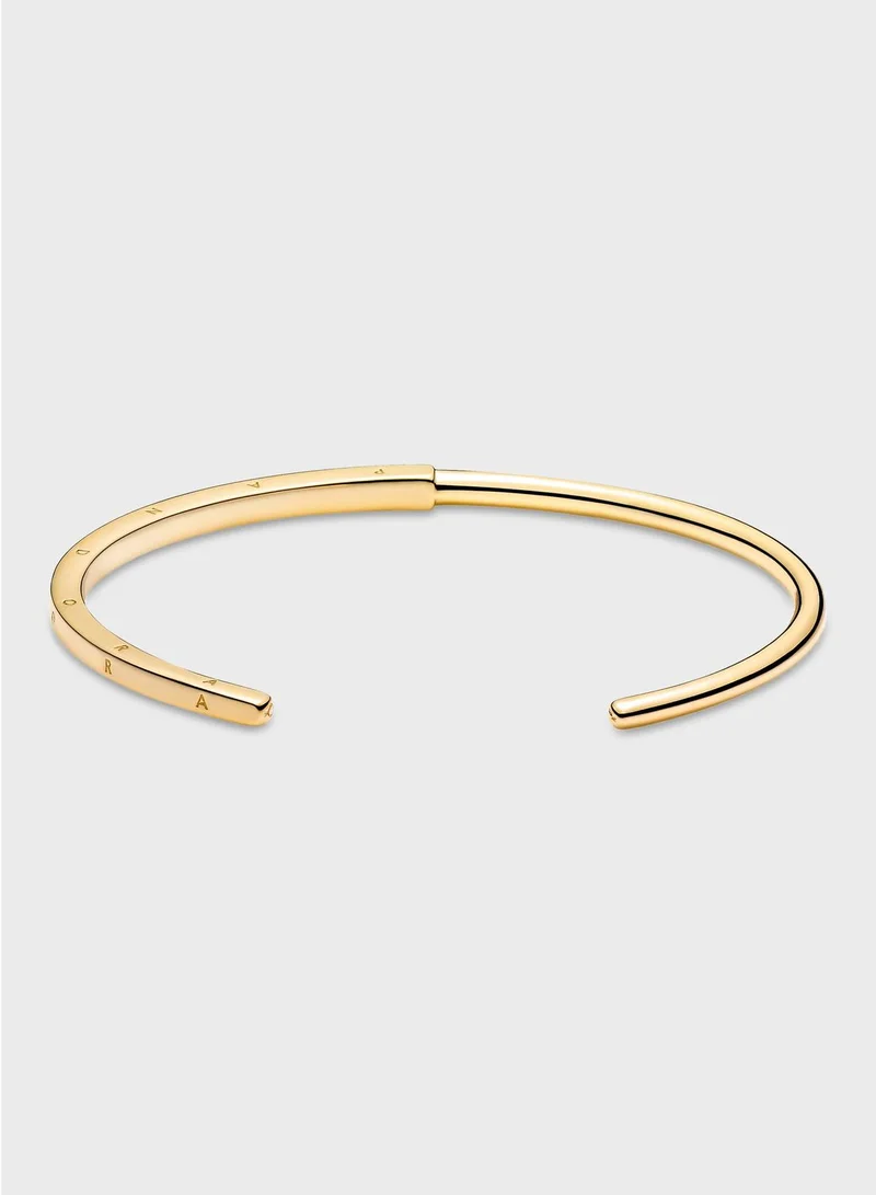 PANDORA Pandora Signature I-D Open Bangle