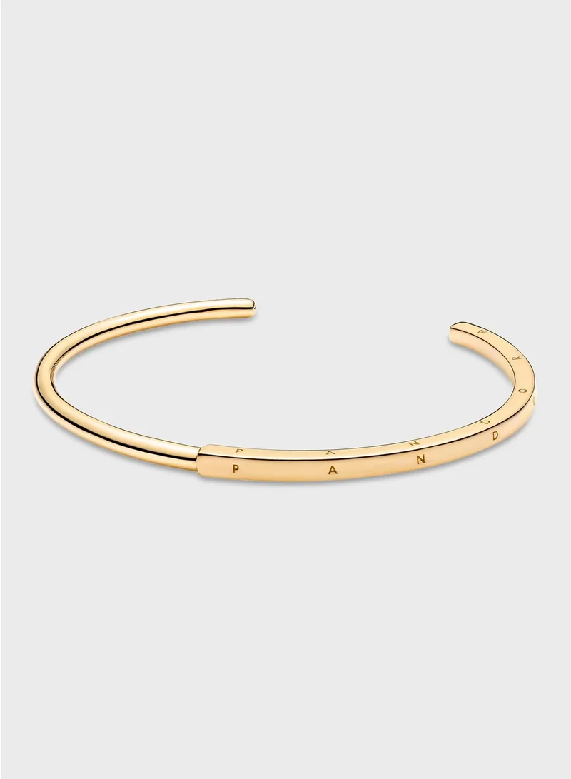 PANDORA Pandora Signature I-D Open Bangle