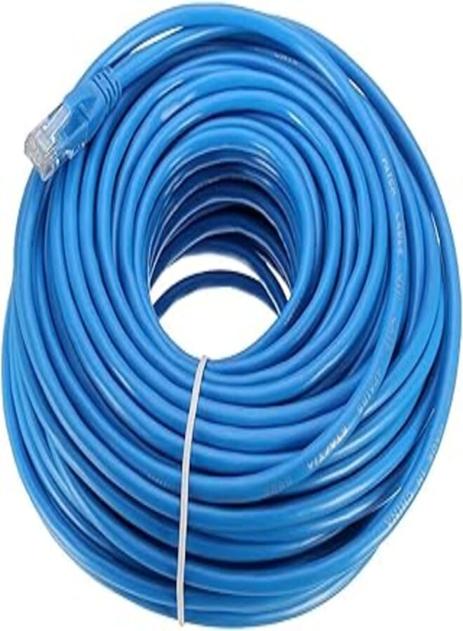 OR Cat 6 Network Cable UTP, Length of 30 m, Blue